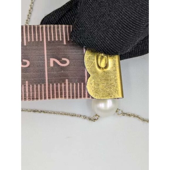 Pre-owned Tiffany & Co Silver Elsa Peretti White Pearl Pendant Necklace - Picture 11 of 12